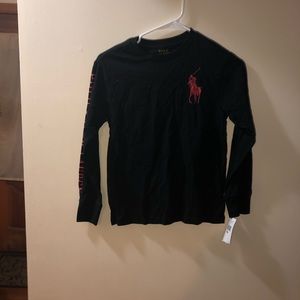 Boys long sleeve Ralph Lauren t shirt  NEW size S